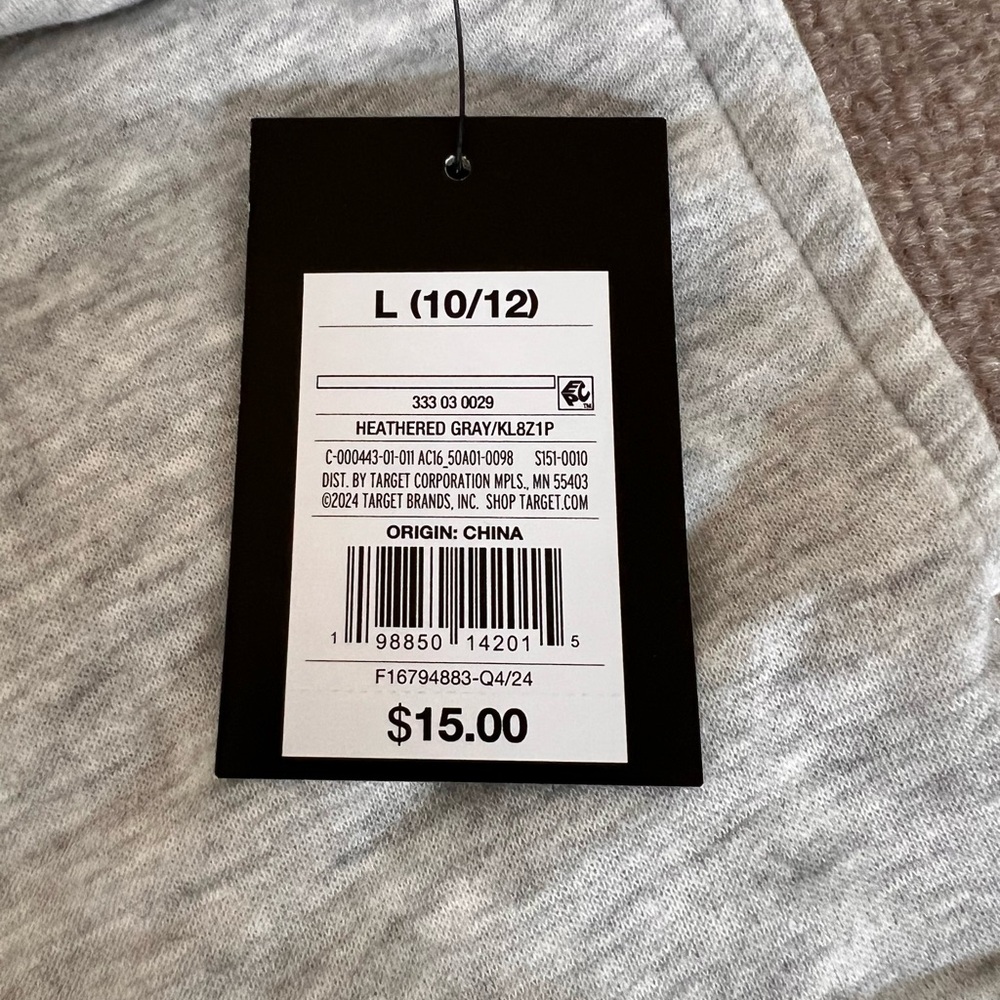 Target Art Class Gray Kids Flared Sweatpants 10/12 - Picture 2 of 2